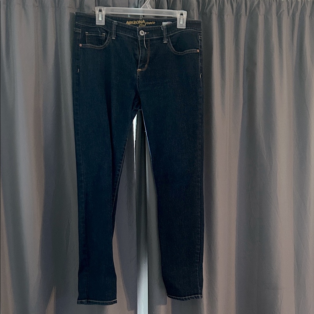 Arizona Jean Company Women's Deep Indigo Skinny Jeans